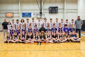 2023 Gloria Deo Academy Basketball Team Photo